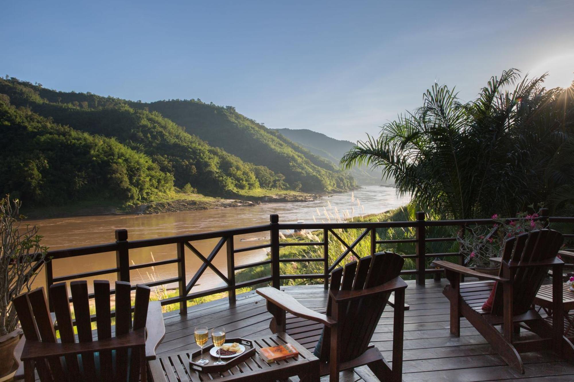 The Luang Say Lodge Muang Pakbèng Dış mekan fotoğraf