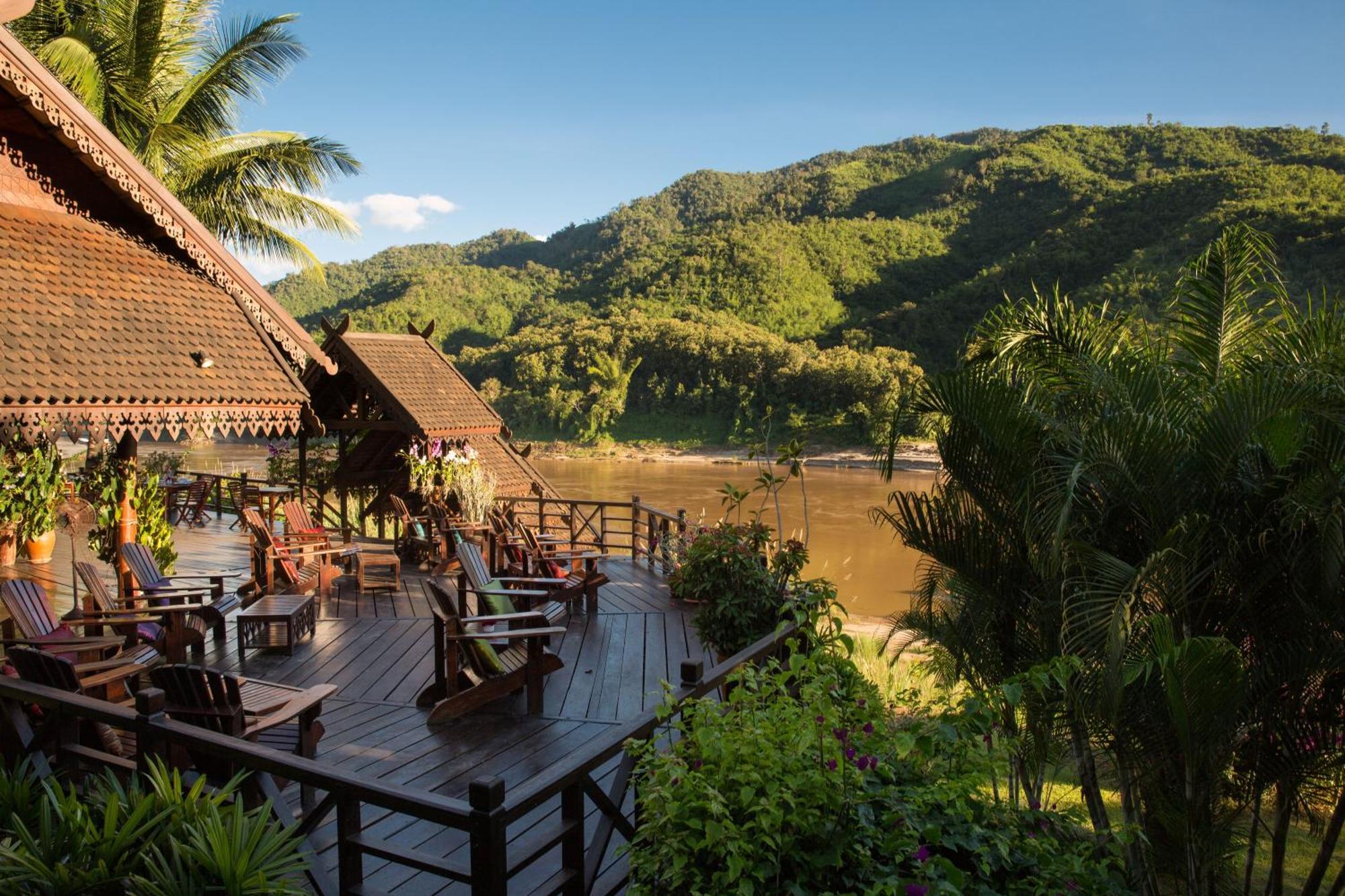 The Luang Say Lodge Muang Pakbèng Dış mekan fotoğraf