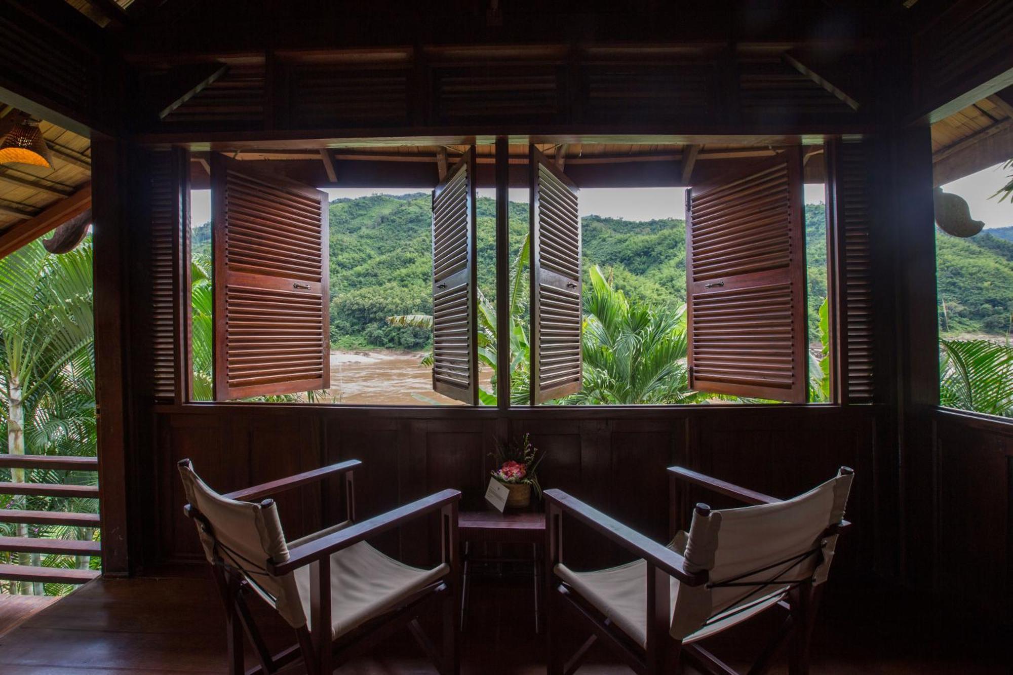 The Luang Say Lodge Muang Pakbèng Dış mekan fotoğraf