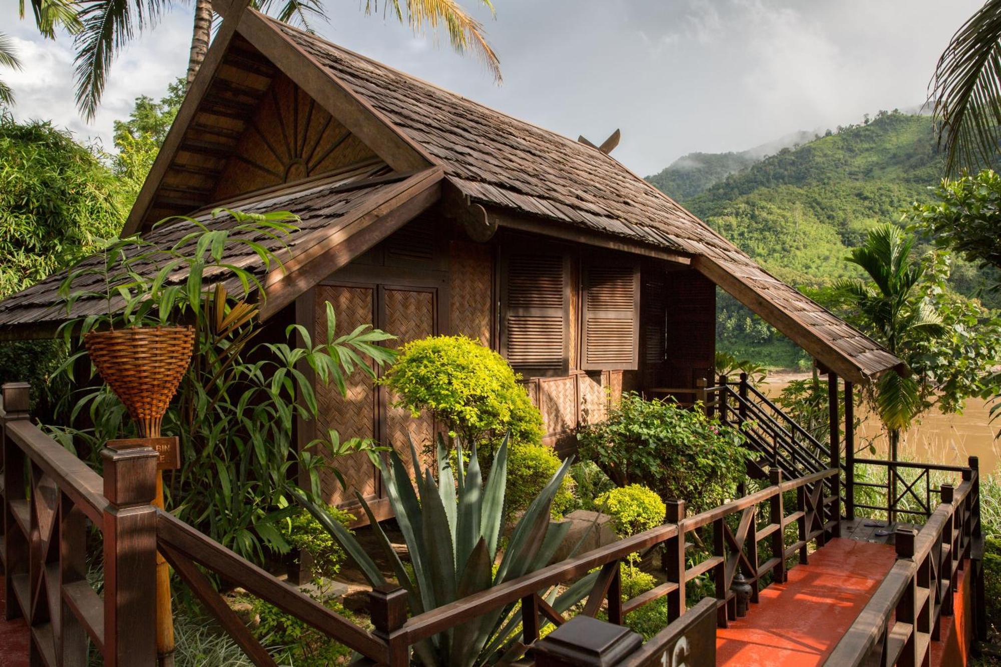 The Luang Say Lodge Muang Pakbèng Dış mekan fotoğraf